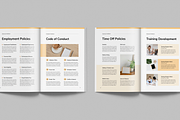 HR Employee Handbook, a Brochure Template by Leaflove (Thumbnail 8 of 9)