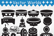 Crepe Maker SVG, Crepe, Maker SVG, an Object Graphic by VectorWorlds (Thumbnail 2 of 3)