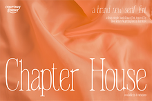 Chapter House · Handwritten Serif