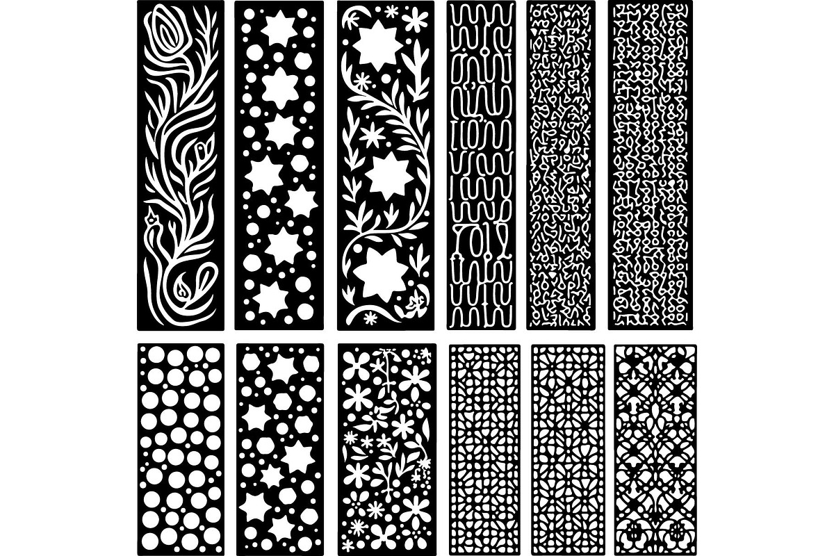Black Lasercut Panel Bundle, a Graphic by Designer_Momina (Photo 11 of 13)