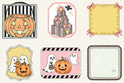 Cute Halloween Frame Sublimation, an Illustration by OK Design (Thumbnail 2 of 5)