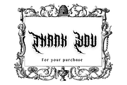 Wasted World Modern Blackletter, a Blackletter Font by Aditastudios (Thumbnail 5 of 5)