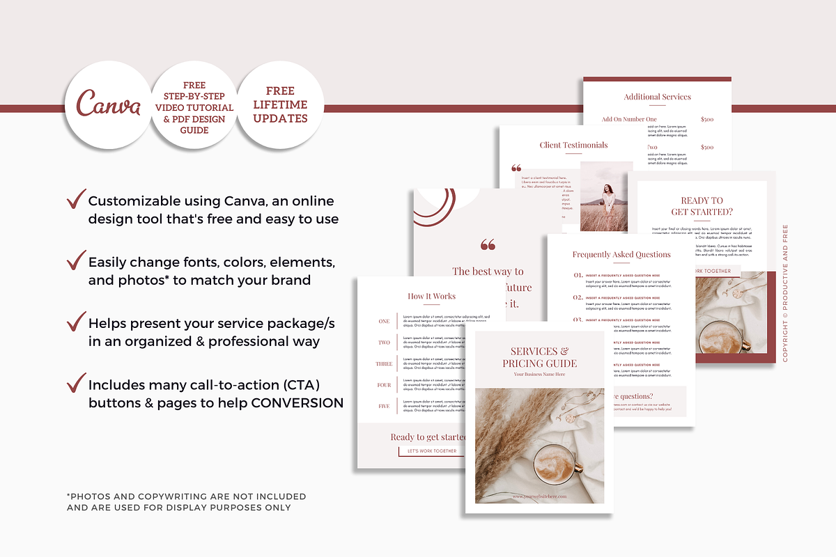 Client Experience Template Bundle, a Magazine Template by ProductiveandFree (Photo 4 of 23)