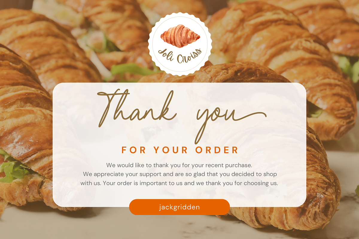 Paris Croissant, a Handwritten Font by Jackgridden (Photo 9 of 9)