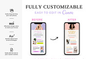 Link In Bio Template, Canva Website, a Landing Page Template by Ciera Design Templates (Thumbnail 4 of 8)