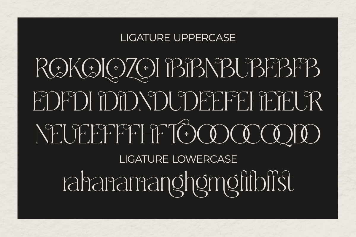 Larovie – Elegant Luxury Cinematic, a Serif Font by Qweera Studio (Photo 11 of 12)