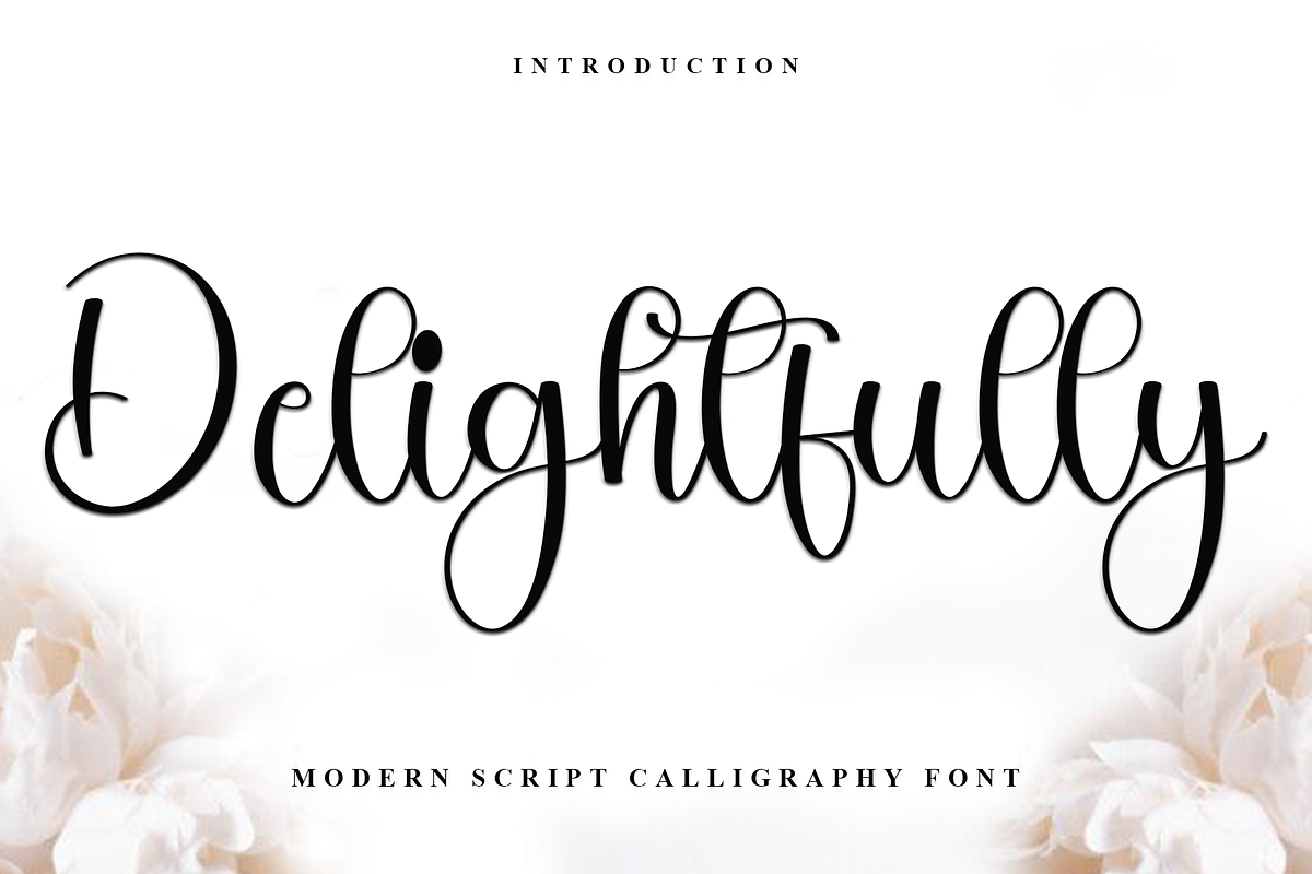Delightfully, a Handwritten Font by FreshTypeINK (Photo 1 of 8)