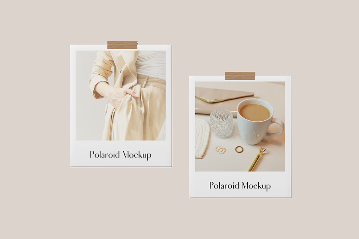 Polaroid Photo Mockups, a Print Template by Difa Design (Photo 4 of 5)