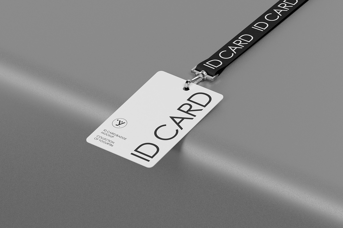 Leash ID Card Mock-up, an Advertising Mockup by Yogurt86 (Photo 9 of 10)