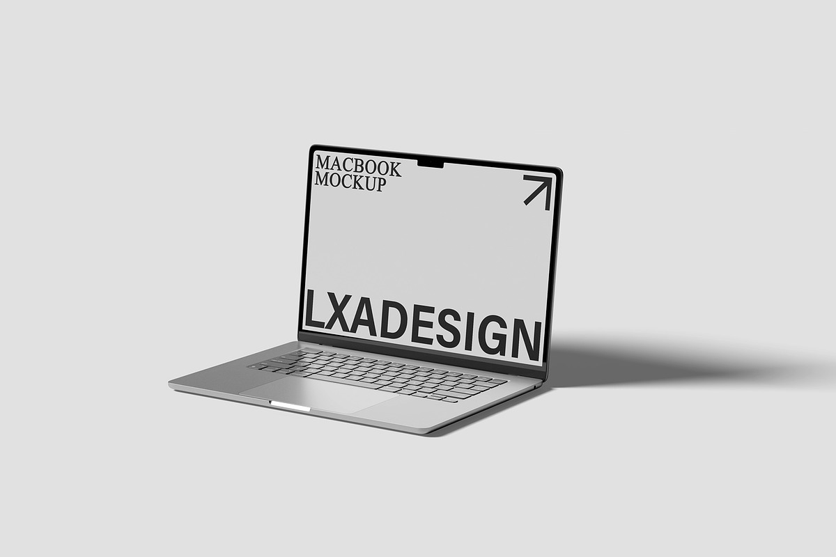 Laptop Mockups, a Mac Mockup by Lxadesign (Photo 6 of 9)