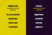 Aougtron | Athletic Font, a Font by twinstd (Thumbnail 4 of 14)
