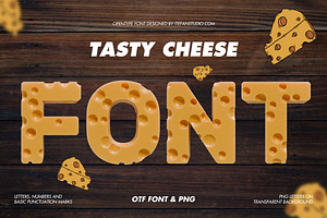 Tasty Cheese Font