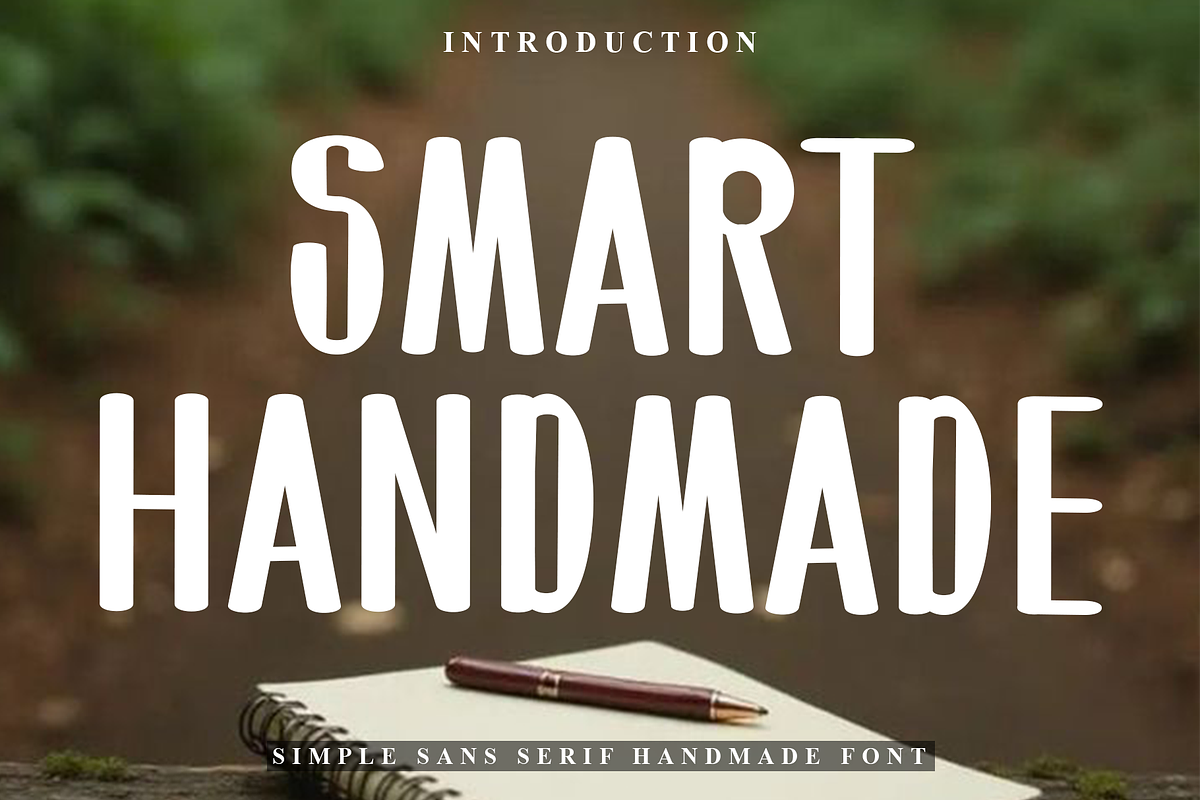 Smart Handmade, a Script Font by FreshTypeINK (Photo 1 of 8)