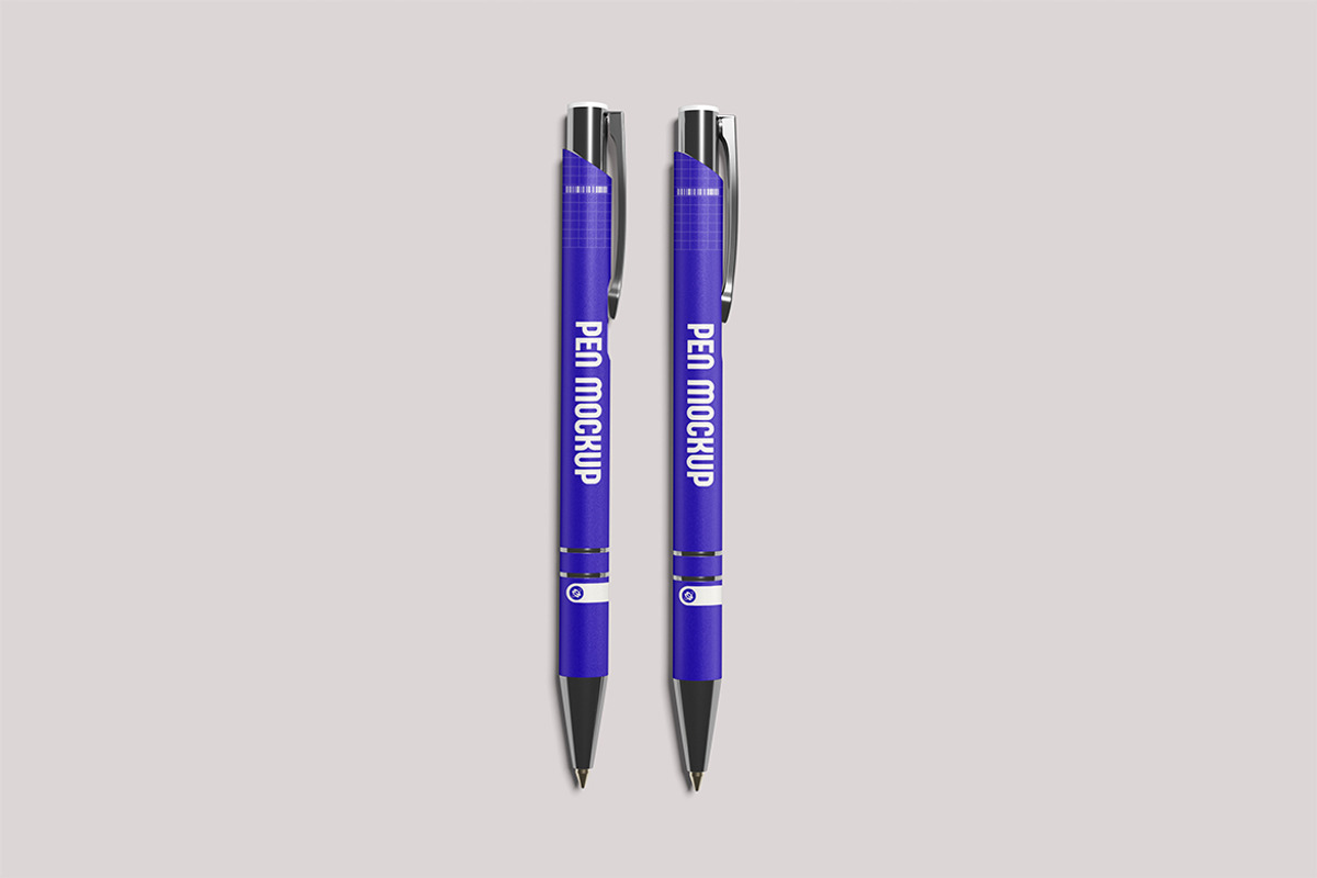Pen Mockup, a Pens & Pencil Mockup by Pikachudesign (Photo 3 of 4)