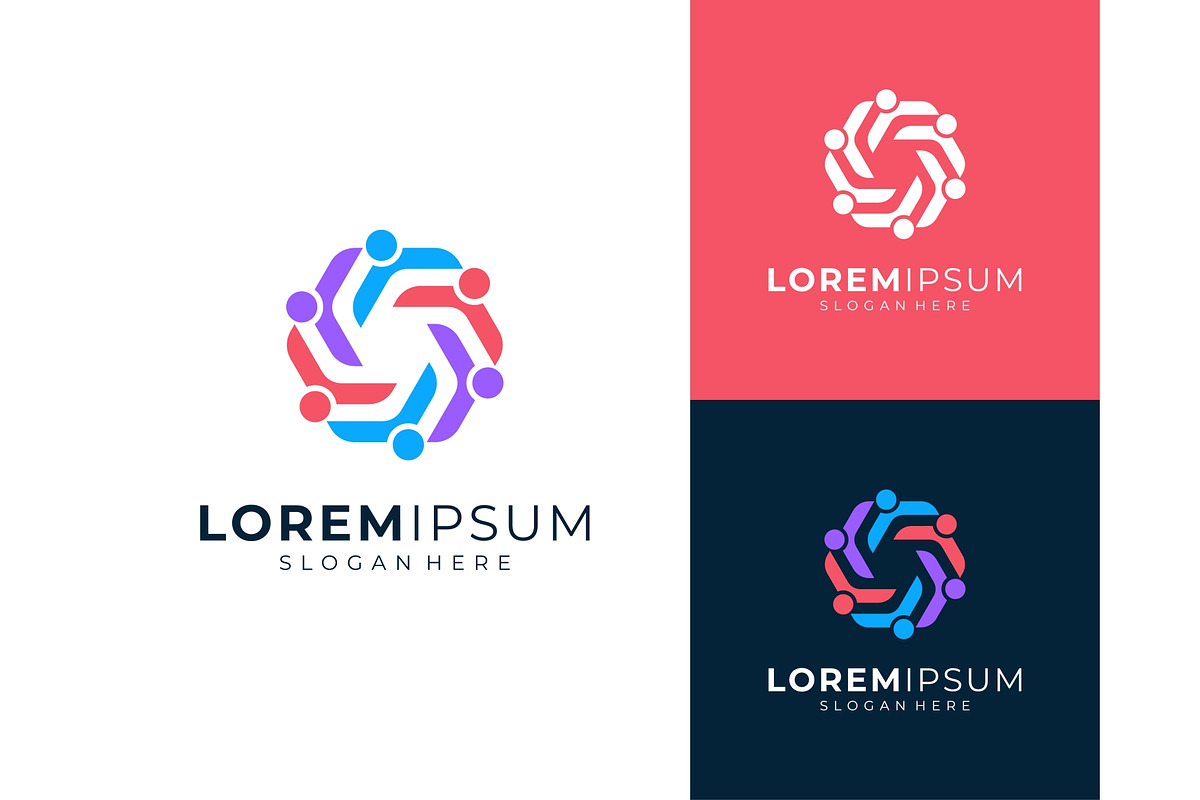 Community Group Logo, a Branding & Logo Template by ika trisiana