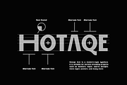 Hotaqe - Bold Sans Display Typeface, a Sans Serif Font by QR Design Studio (Thumbnail 2 of 16)
