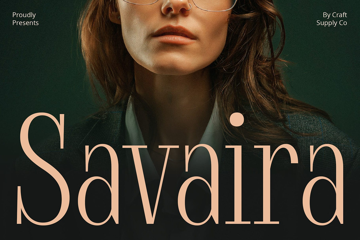 Savaira, a Serif Font by Craft Supply Co. (Photo 1 of 8)