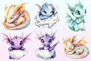 Baby Dragon Sublimation Clipart, a Graphic by CitraGraphics (Thumbnail 3 of 4)