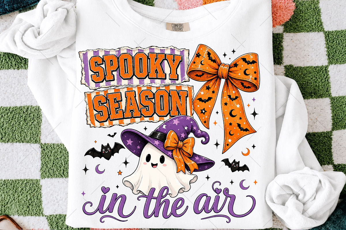 Coquette Ghost Halloween PNG, an Object Illustration by OK Design (Photo 1 of 5)