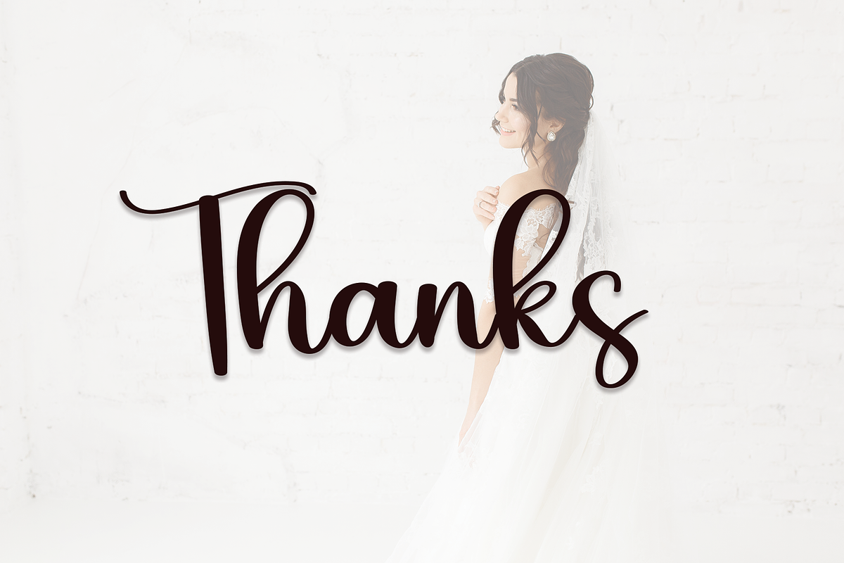 Bride | Script Font, a Script Font by Scratchones (Photo 2 of 8)