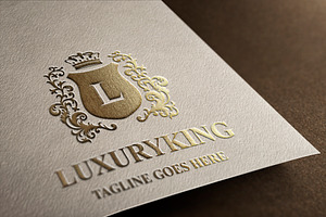 Luxury King - Letter L Logo