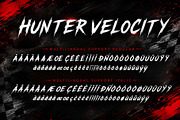 Hunter Velocity, a Script Font by Yoga Letter (Thumbnail 10 of 10)