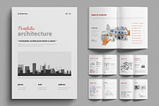 Modern Architecture Portfolio, a Brochure Template by MightyDesign (Thumbnail 1 of 6)