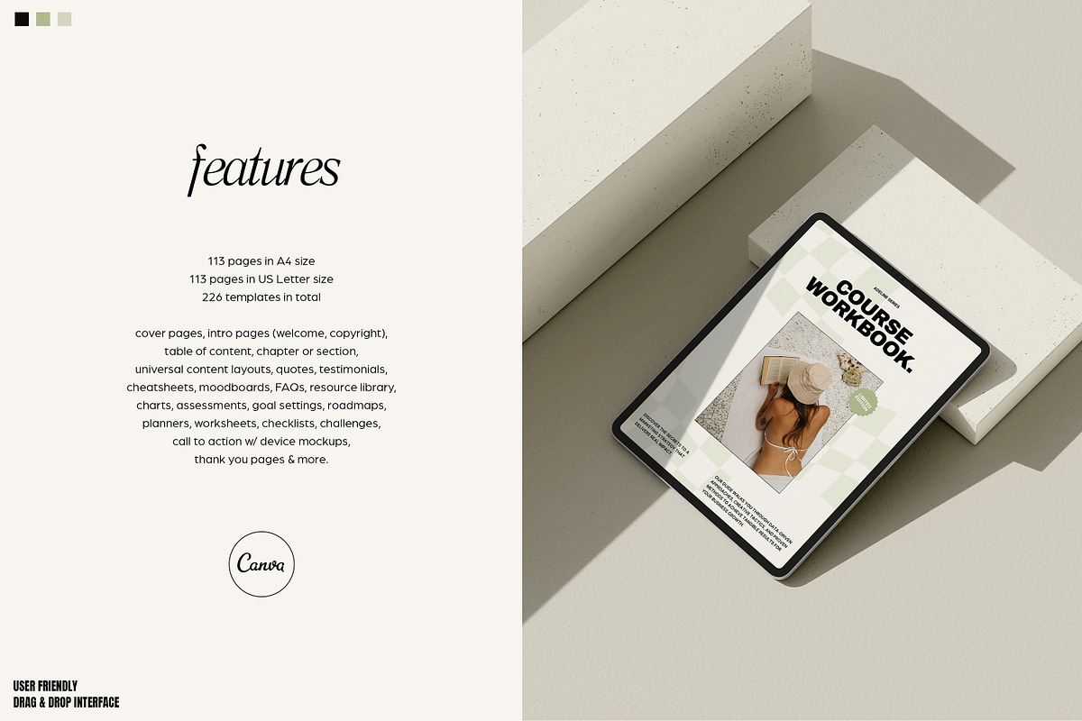 ADE / Workbook Creator Kit, a Magazine Template by Wildnun Studio (Photo 2 of 30)