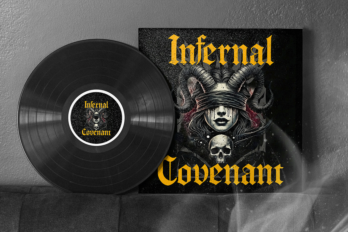 Black King – Modern Blackletter Type, a Blackletter Font by overlaytemplates (Photo 3 of 5)