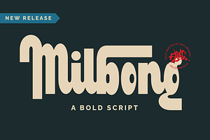 Milbong - a Bold Script