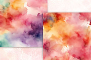 Classical Watercolor Backgrounds, a Background Graphic by Catchy Ideaz (Thumbnail 2 of 3)