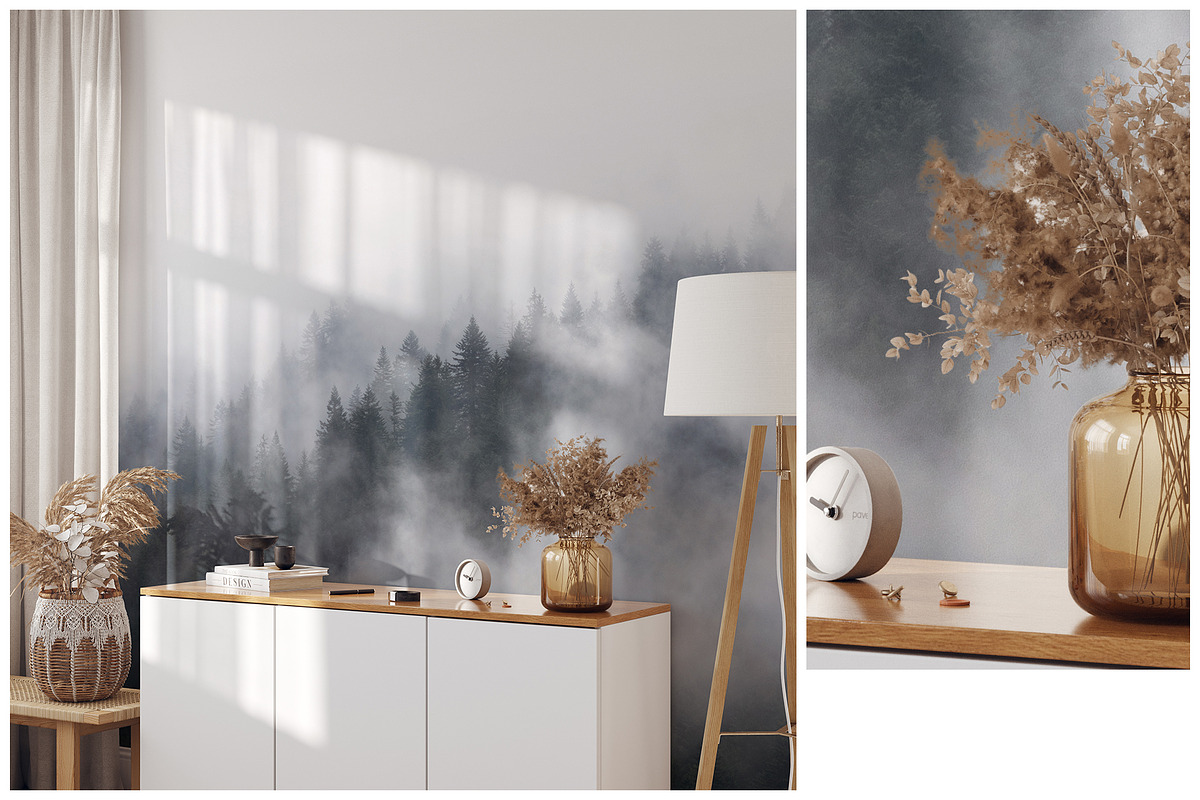 Frame & Wall Mockup Bundle Sunshine, a Print Template by Yuri-U (Photo 8 of 15)