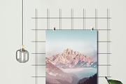 Poster Frame Mockup, a Print Template by 2dsight (Thumbnail 6 of 6)