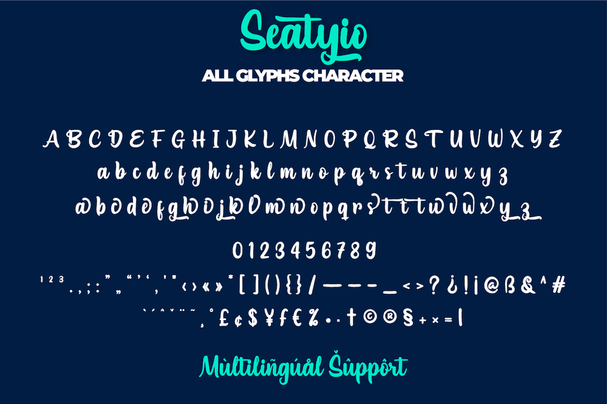 Seatyio, a Script Font by twinstd (Photo 12 of 12)