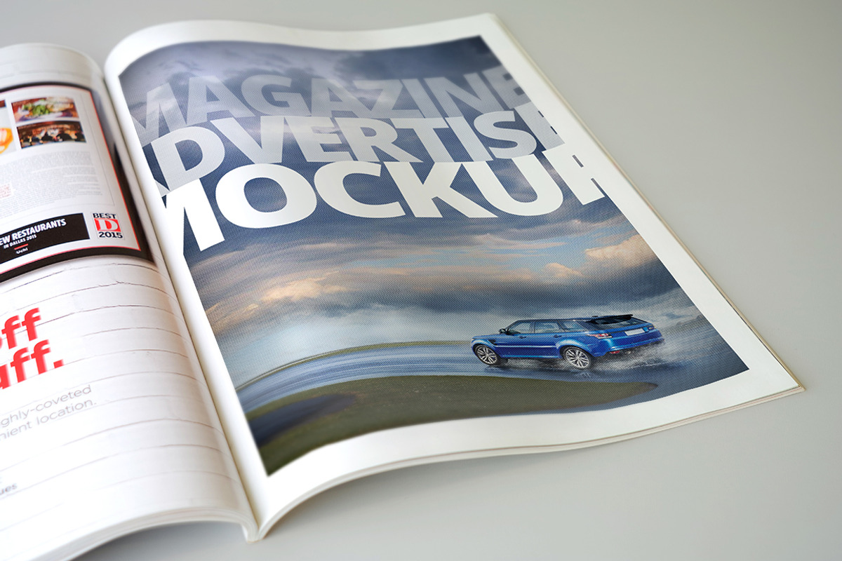 Magazine Advert Mockups v2, a Print Template by 2dsight (Photo 3 of 8)