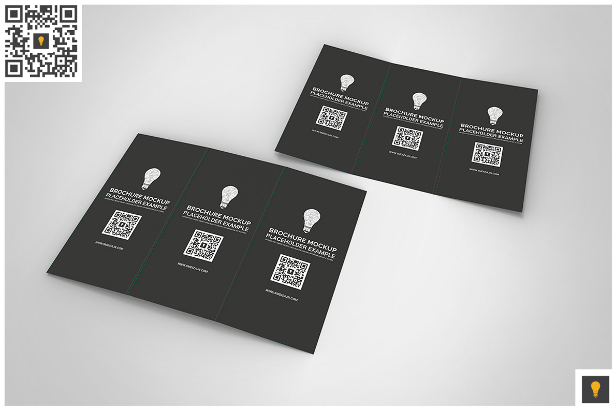 Brochure Trifold Mockup, a Print Template by Shocky Design Studio (Photo 5 of 6)