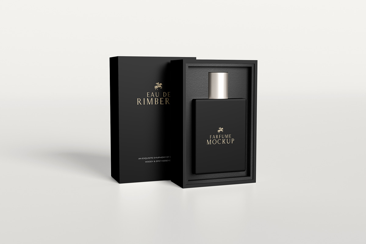 Box Adn Parfum Mockup, a Packaging Mockup by xavier_studio (Photo 4 of 5)