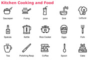 Kitchen Cooking and Food, an Outline Icon by Color Cubes (Thumbnail 3 of 8)