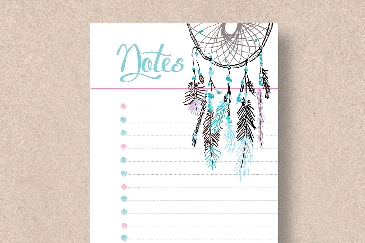 Notes Planner - Personal Size, a Stationery Template by Stick with Sam (Photo 2 of 2)
