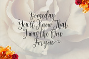Charlotte Script, a Script Font by Genesis Lab (Thumbnail 5 of 6)