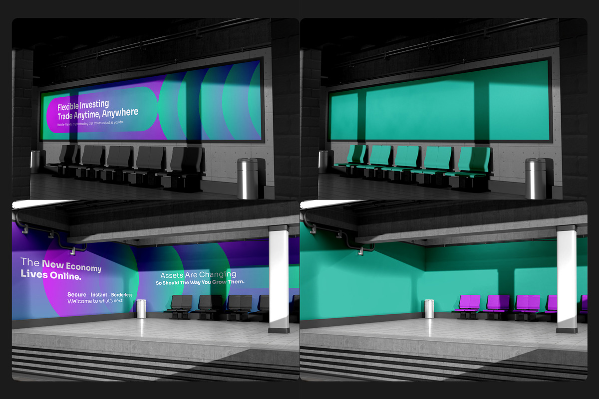 Subway Advertising Set Mockup, a Mockup by Arvalamockup (Photo 8 of 10)