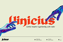 Vinicius - Gothic Inspire Typefamily