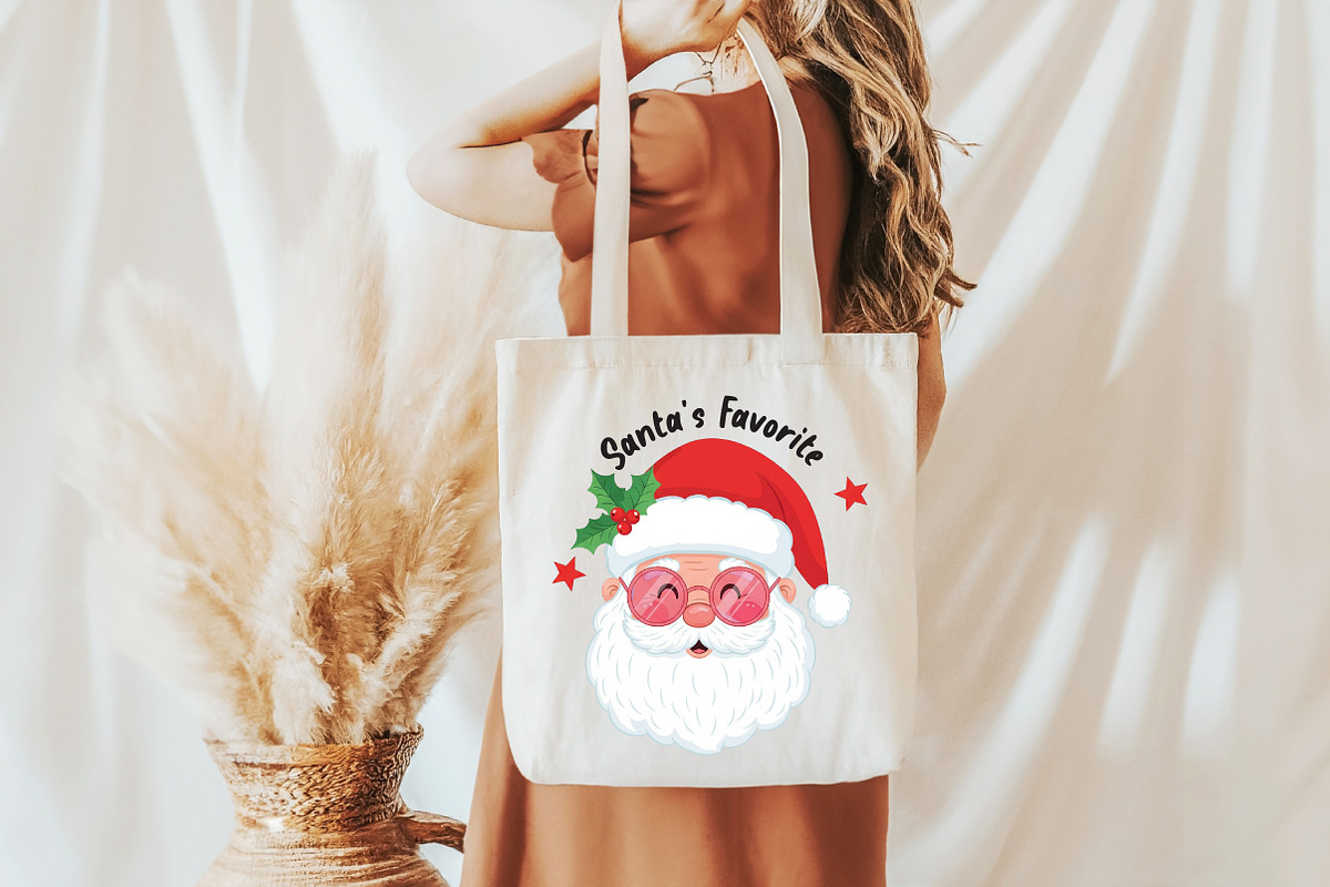Vintage Christmas Png Santa PNG, an Illustration by Daily.Designs (Photo 3 of 5)