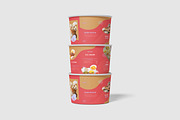 Ice Cream Cup Mockup, a Cups & Container Mockup by swsi-studio (Thumbnail 5 of 8)
