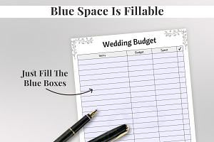 Wedding Budget Planner PDF