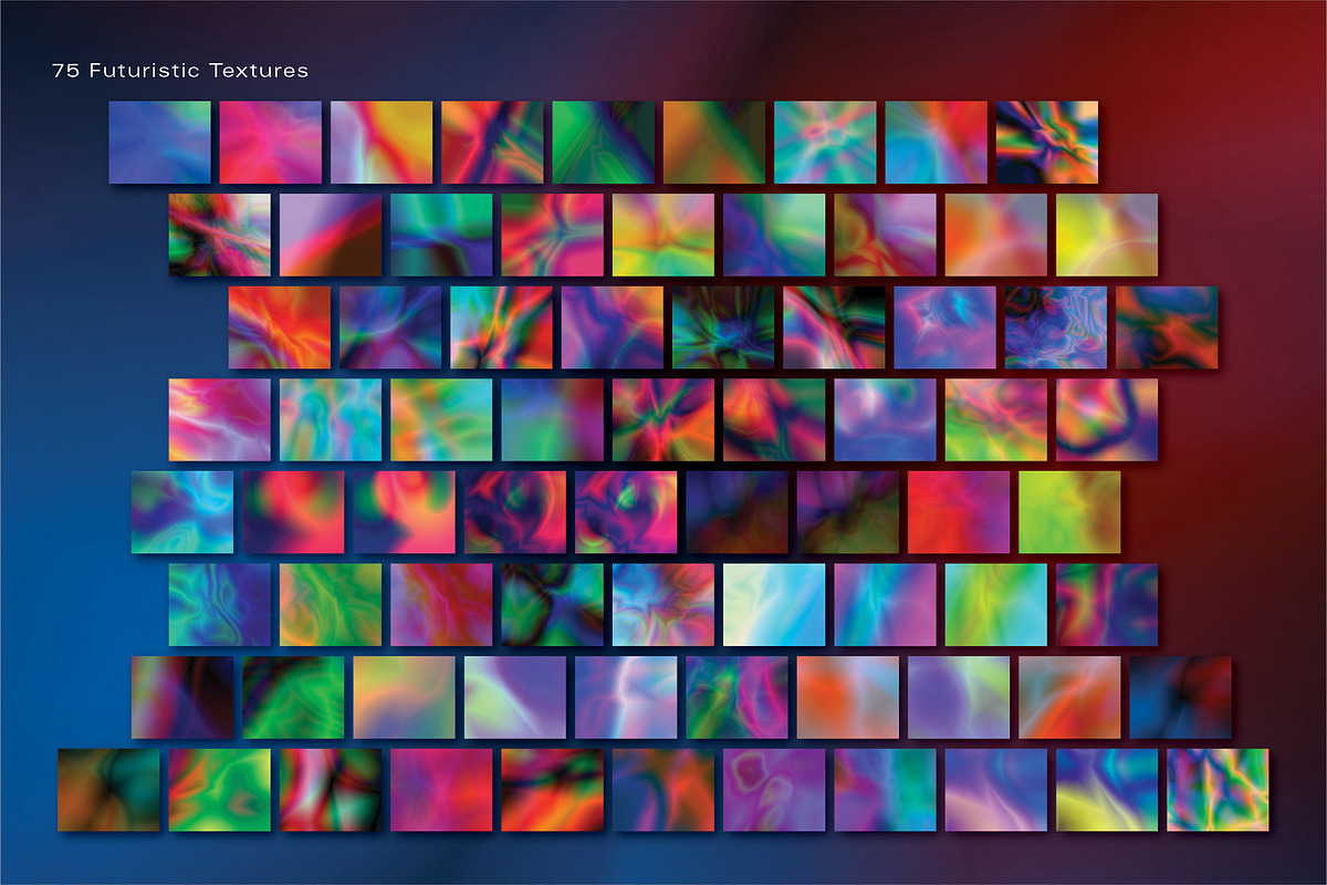 Techxtures Futuristic Gradients, a Texture Graphic by GraphicsByKassy (Photo 4 of 8)