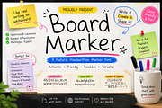 Board Marker, a Handwritten Font by Art StoreID (Thumbnail 1 of 8)