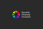 Equality Diversity Inclusion Logo, a Branding & Logo Template by Signatoro (Thumbnail 2 of 3)