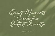Romantic Diary - Signature Font, a Handwritten Font by figuree studio (Thumbnail 2 of 10)