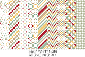 Country Pattern Paper Pack